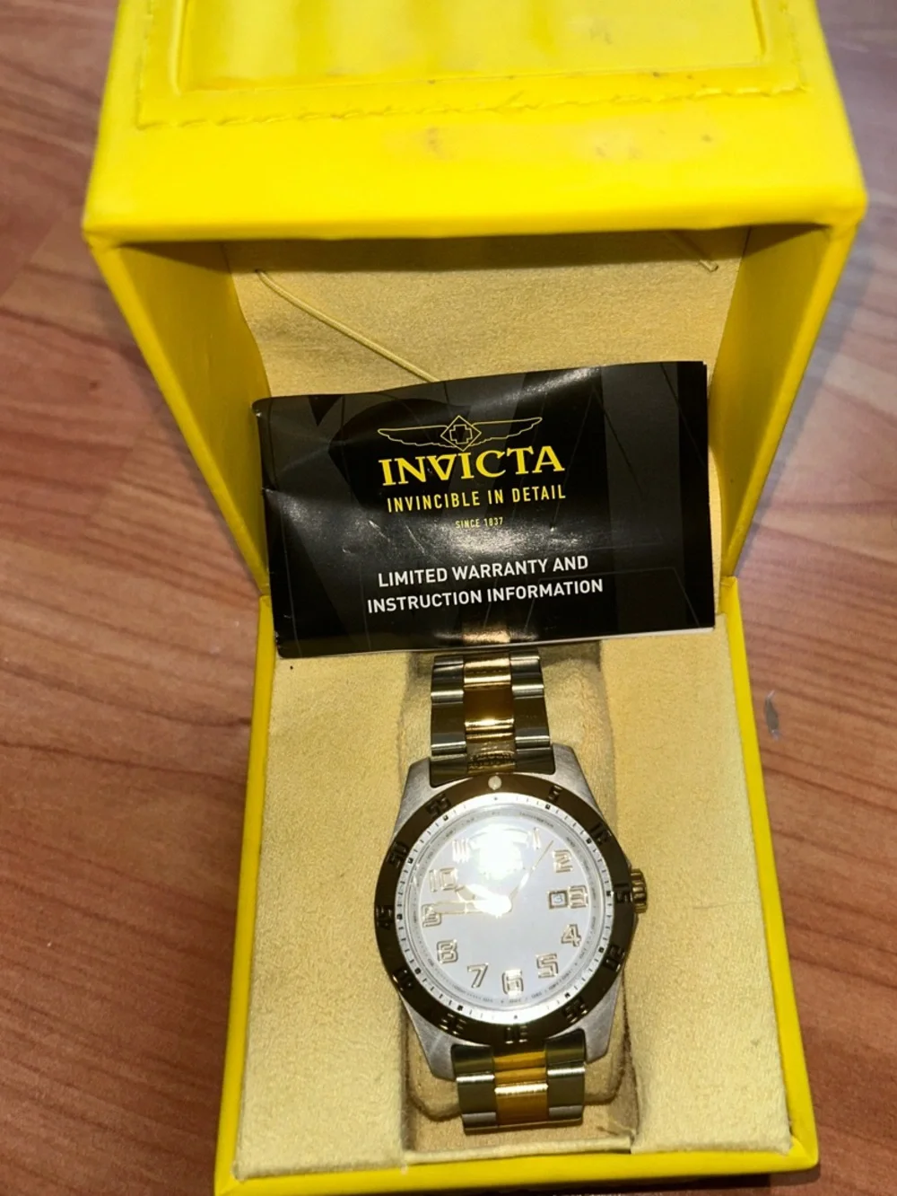 Invicta Two-Tone Men's Stainless Steel Watch - Gold & Silver